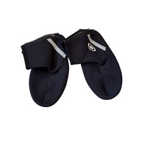 Neoprene Cycling Shoe Covers Black Winter Size 11.5"